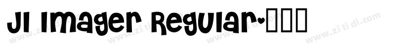 JI Imager Regular字体转换